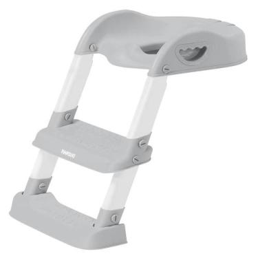 Imagem de Troninho Redutor Assento Vaso Sanitário Infantil Com Escada - PIMPOLHO