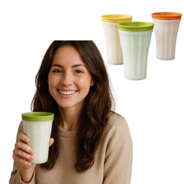 Imagem de Forma de Gelo para Smoothie com Tampa, Recipiente para Bebidas