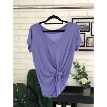 Imagem de blusa feminina podrinha manga curta tendencia - filo modas, Laranja, P