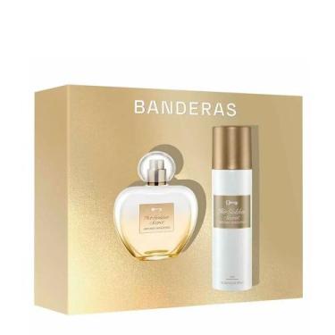 Imagem de Kit Antonio Banderas Her Golden Secret Edt - Perfume Feminino80ml + De