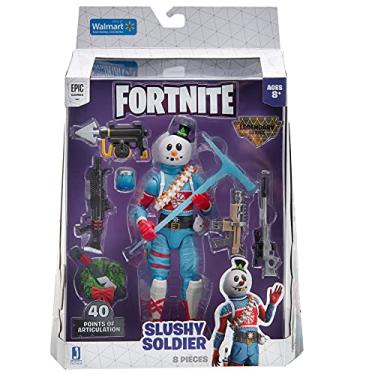 Imagem de FORTNITE Legendary Series Slushy Soldier 6-inch Highly Detailed Figure with Harvesting Tools, Weapons, and Back Bling
