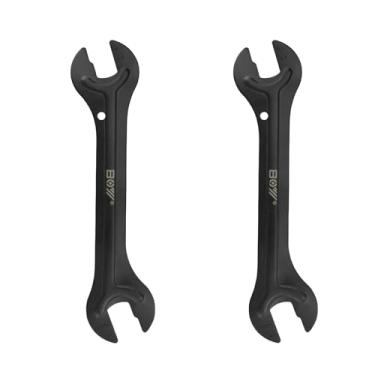 Imagem de KMRDND Ferramenta de conjunto de chaves de cone de bicicleta, (13, 14, 15, 16, 17, 18, 19 mm) Chave de ciclismo para instalação de porca de eixo de roda de bicicleta (Wrench13 14 15 16)