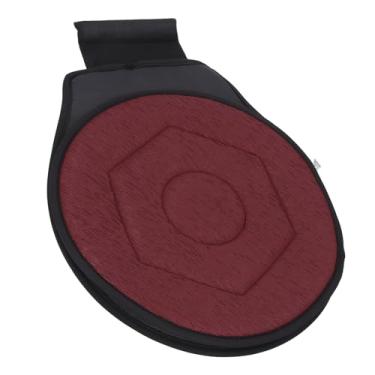 Imagem de Generic Almofada Rotativa de Carros, Alivie a Fadiga Lombar Multi -função Anti -Slip 360 Graus Almofada Giratória para Mulheres Grávidas (Vinho vermelho)