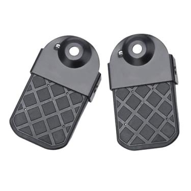 Imagem de YIJU Apoio para os pés para pedais traseiros de bicicleta, antiderrapante, peças de reposição fáceis de instalar, acessórios para ciclismo, apoios para os, Eixo Do Motor Dobrável