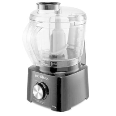 Imagem de Mini Processador De Alimentos 5x1 300w Britania Black 110V