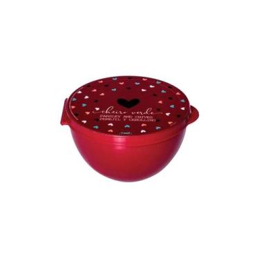 Imagem de Pote Porta Metades de Frutas e Legumes Cebola Alho - PLASUTIL