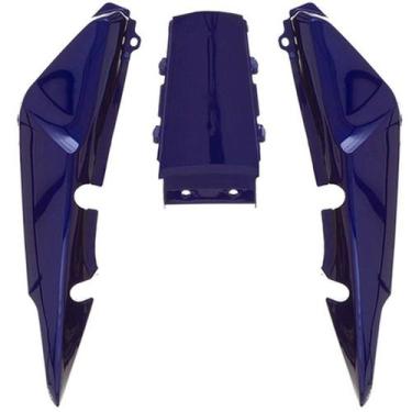 Imagem de Rabeta kit 3 peças pro tork titan 150 2004/08, AZUL CARAIVA 2008, Únic