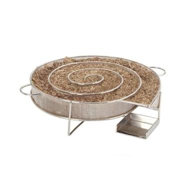 Imagem de Joyagrill Gerador de fumaça fria de 20 cm, perfeito para fumar alimentos, fumar quente ou frio com poeira de madeira em qualquer churrasqueira e defumador, tempo de fumar frio até 4-7 horas