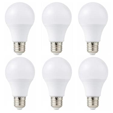 Imagem de Lâmpadas LED de baixa tensão 12V - Branco quente 7W E26 Base padrão 60W Equivalente - Lâmpada CC para RV, projeto de painel solar, barco, paisagem de jardim, iluminação fora de grade, pacote com 6