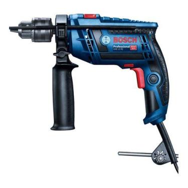 Imagem de Furadeira Martelete Elétrica De 13mm Bosch Gsb 13 Re 650w Acessórios C