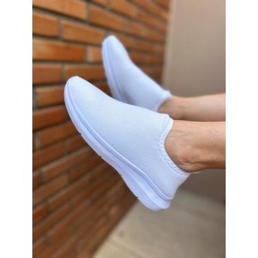 Imagem de Tênis Meia Feminino Slip On Casual Confortável Leve - Jhonny Shoes, Br