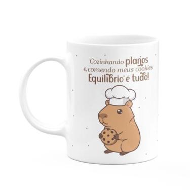 Imagem de Caneca Divertida Capivaras - Equilíbrio é tudo - JPS INFO