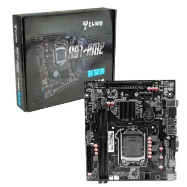Imagem de Placa Mae H61 Ddr3 M.2 Nvme Socket Lga 1155 Micro Atx - Clanm
