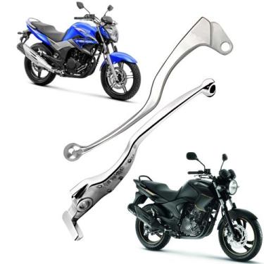 Imagem de Par Manete Alavanca Embreagem original Yamaha Freio Fazer 250 2007 200