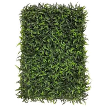 Imagem de Kit 6 Placa Samambaia 60x40 Decoração Painel Jardim Vertical - Verde G