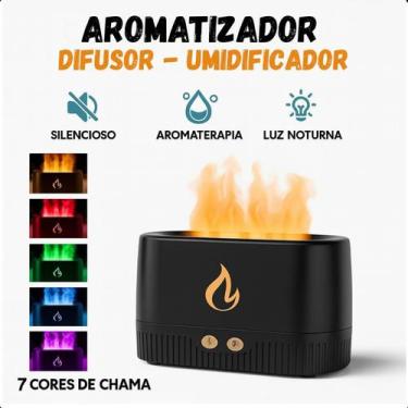 Imagem de Aromatizador Difusor De Aroma Óleo Essencial Elétrico Bivolt design fu