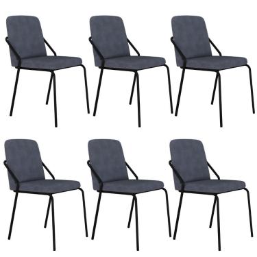 Imagem de Cadeira Bloom Fixa C-4 Pes S-braco 490x580x850 Mm C-6 Un Boucle Nuvem Boucle Nuvem