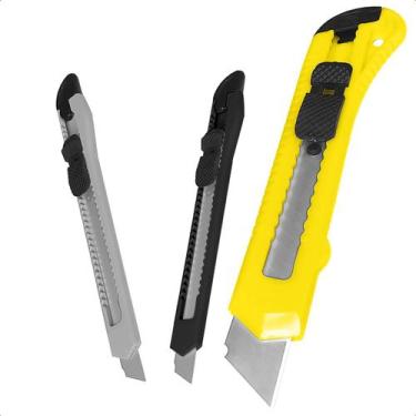 Imagem de Kit Com 3 Estiletes Profissional Com Trava Cabo Emborrachado - Startoo