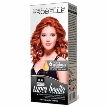 Imagem de PROBELLE Tinta Super Bonita 8.4 Louro Claro Acobreado