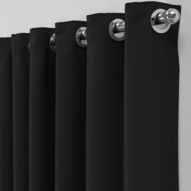 Imagem de Cortina Blackout Liso 4 Metros Lisa Somente Tecido Blecaute Bloqueia 7