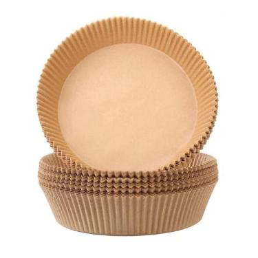 Imagem de Forro Papel Descartável Para Airfryer Fritadeira Kit 200 Pçs - Kehome