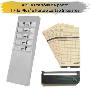 Imagem de 100 cartões de ponto fita henry plus forte chapeira 05 lug - CHAPMIL