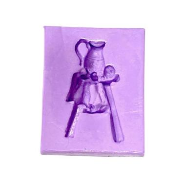Imagem de F1538 molde de silicone mesa com jarro confeitaria biscui t - confeita