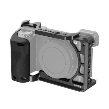 Imagem de Gaiola de câmera SMALLRIG 3164 com alça de silicone para Sony a6100