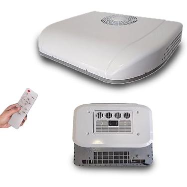 Imagem de Aspligo Ar condicionado 10000BTU 12 V, fácil instalação, sem canalização, ar-condicionado elétrico de 12 volts para motorhomes, trailers, vans, trailers, barcos, ônibus, resfriamento rápido