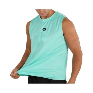 Imagem de Camiseta Sem Mangas Masculina Para Fitness Verão 2025 Roupas De Corrid