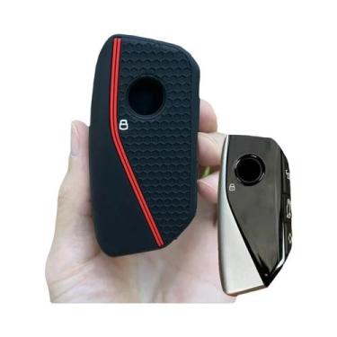 Imagem de Capa De Silicone Para Chave De Carro BMW I7 X7 Série 7 G07 G70 Proteto