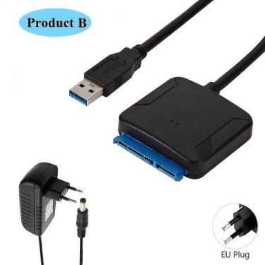 Imagem de Acessórios do receptor de áudio e vídeo usb 3.0 para sata 3 cabo sata 