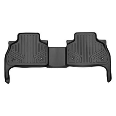 Imagem de MAXLINER Tapetes de piso de ajuste personalizado para 2ª fileira de tapetes pretos para BMW X5 2019-2021