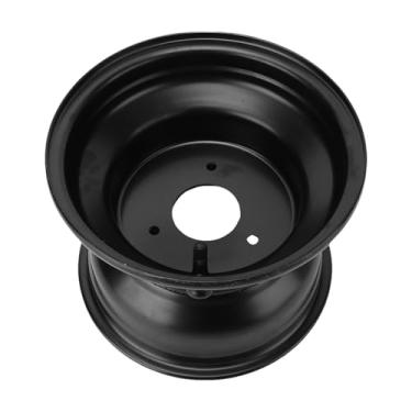 Imagem de Aramox 18X9.50 8 ATV Roda Aro, Sturdy Liga De Alumínio Kart Roda Aro para Carrinhos De Golfe 8 Polegada Roda Hub Fit para a Maioria Dos ATVs para Terreno Acidentado (3 orifício)
