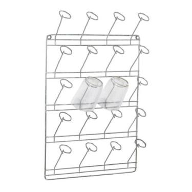 Imagem de Escorredor De Copos De Parede Com Capacidade Para 20 Copos - ARAMEFER