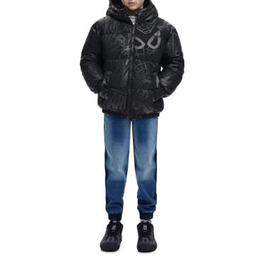 Imagem de Desigual Sobretudo curto acolchoado para meninos, Preto, 14 Years