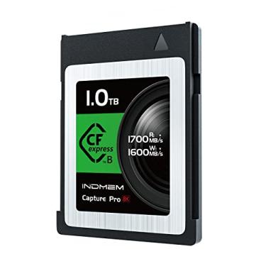Imagem de Cartão de memória CFexpress tipo B, gravação de vídeo 8K crua, leitura de até 1700MB/s, gravação de 1600MB/s, compatível com Nikon Z6/Z7/D6, Canon EOS-1DXMark III/EOS-R5, Panasonic S1/S1R, DJI Ronin 4D