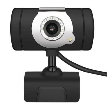 Imagem de Câmera USB com Microfone para Computador de Mesa com Webcam Integrada