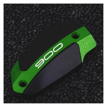 Imagem de Compatível com Z900 Z 900 ABS 2017-2024 2023 tampa do reservatório de fluido de freio dianteiro traseiro da motocicleta acessórios da tampa de enchimento de óleo do motor (verde)