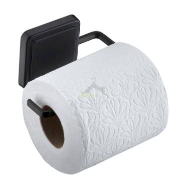 Imagem de Porta Papel Higiênico Adesivo Norbond Future Preto Fosco