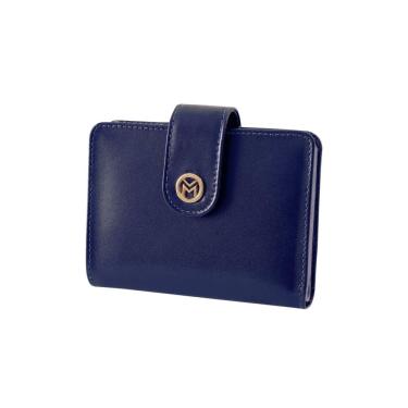 Imagem de Carteira Feminina Media Couro Mariart 175 Azul