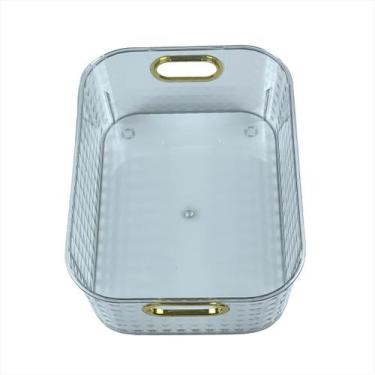 Imagem de Caixa Organizadora Grande Multiuso Guarda Objetos Quarto - FWB