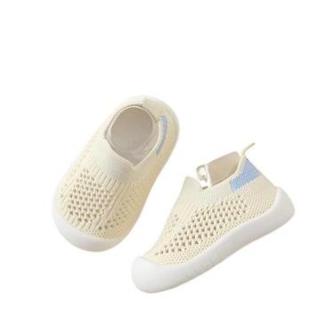 Imagem de Tênis Sapatinho Meia Infantil Antiderrapante Flexível Primeiros Passos