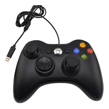 Imagem de Controle Compativel Com Xbox 360 E Pc Com Fio Joystick