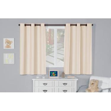 Imagem de Cortina Blackout Veda Luz Quarto Infantil (Lisa) Pvc 2,20 X 1,30 - HOU
