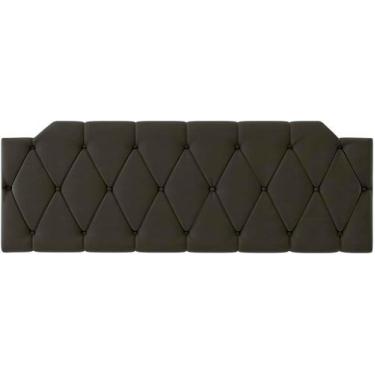 Imagem de Cabeceira Kelly Box Estofada Painel Quarto Queen 1,60 Suspensa Almofad