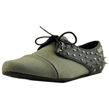 Imagem de Volcom Oxford feminino de uma maneira, Preto, 7