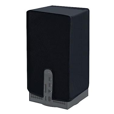Imagem de Mcbazel Capa protetora contra poeira preta para console Xbox Series X, capa protetora à prova d'água antiarranhões para console Xbox Series X