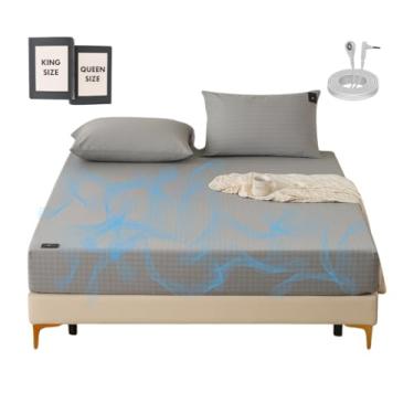 Imagem de Somnar Lençóis de aterramento 95 algodão 5% prata (King)