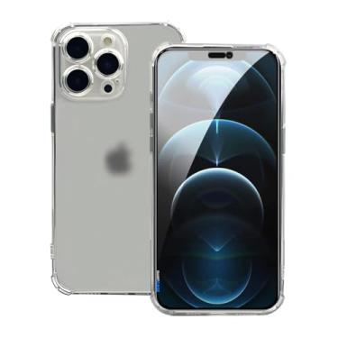 Imagem de Capa Capinha Case Anti Schok Slim Transparente Para iPhone (iPhone 12 Pro Max)